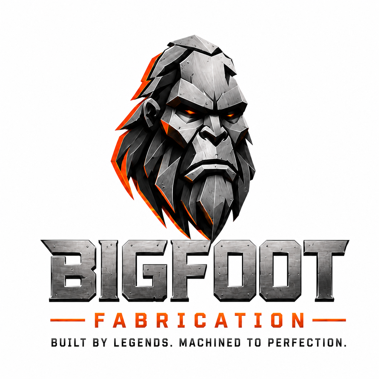 Bigfoot Fabrication stacked primary logo